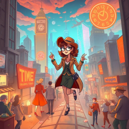 Chrono-Capers: Whose Time Is It, Anyway? - Text-based game