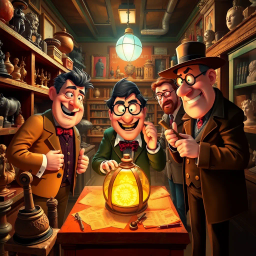 Relic Ruckus: Whose Is It Anyway? - Text-based game