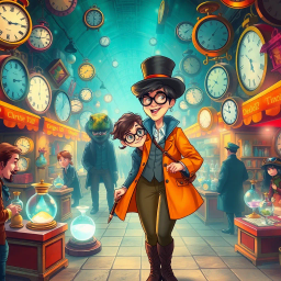 ChronoCaper: Whose Time Is It Anyway? - Text-based game