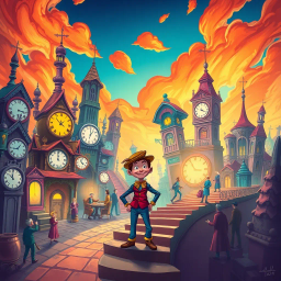 ChronoCapers: Whose Time Is It Anyway? - Text-based game