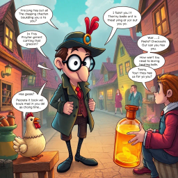 Whose Darn Item Is This? - Text-based game