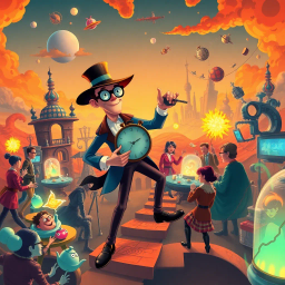 Chrono-Capers: Whose Time is it Anyway? - Text-based game