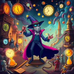 Chronocaper: Whose Time is it Anyway? - Text-based game