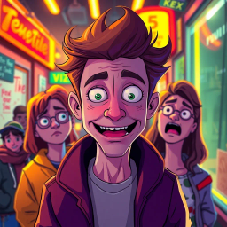 Whose Face Is It Anyway? - Text-based game