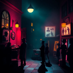 Whose Shadow Is That? - Text-based game