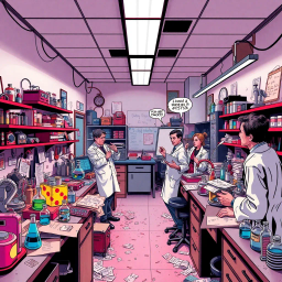 Whose Lab Is It Anyway? - Text-based game