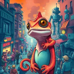 Chrono Chameleon: Time is Topsy-Turvy