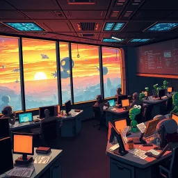 Galactic Bureaucracy: A Star-Trek-styled Saga