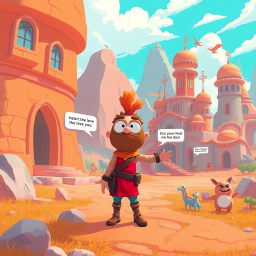 MetaQuest: Whose Adventure Is It Anyway? - Text-based game