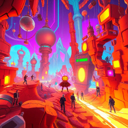 MetaMayhem: Whose Adventure is it Anyway? - Text-based game