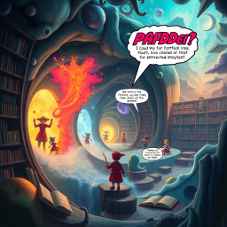 The Paradoxical Chronicles: Whose Quest Is It Anyway? - Text-based game