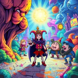 MetaMayhem: Whose Quest Is It Anyway? - Text-based game