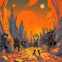 Whose Adventure Is It Anyway? - Text-based game