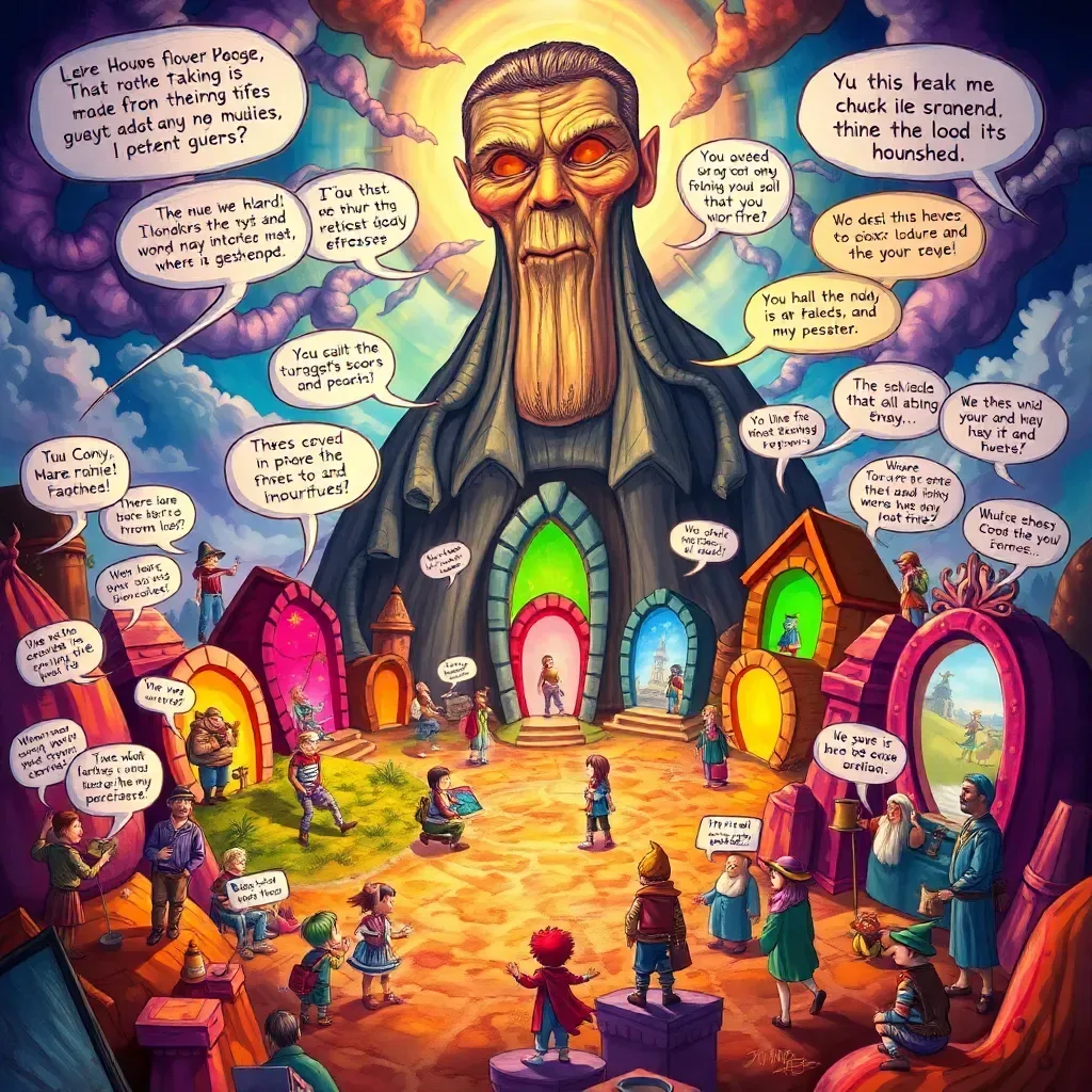 Questception: Whose Adventure is It Anyway?
