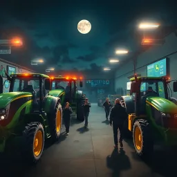 The Tractor Thief - Text-based game