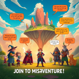 MetaQuest: Whose Adventure Is It Anyway? - Text-based game