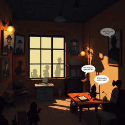Whose Shadow Is It Anyway? - Text-based game