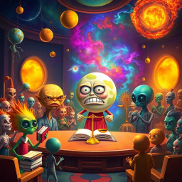 Whose Cosmos Is It Anyway? - Text-based game