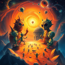 Whose Cosmos Is It Anyway? - Text-based game