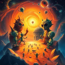 Whose Cosmos Is It Anyway? - Text-based game