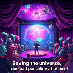 Whose Cosmos Is It Anyway? - Text-based game