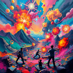 Spectrum Wars: Which Dimension Is It Anyway? - Text-based game