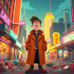 Comedy/Mystery text games