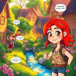 The Creek Chronicles - Text-based game