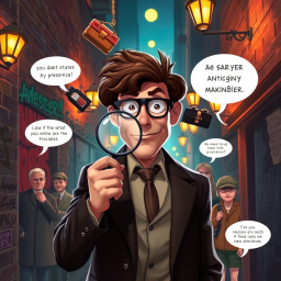 Whose Is It Anyway? - Text-based game