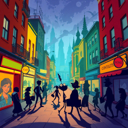 Whose Shadow Is It Anyway? - Text-based game