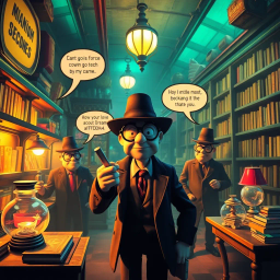 Whose Shadow Is It Anyway? - Text-based game