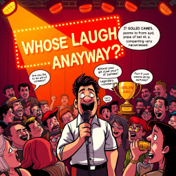 Whose Laugh Is It Anyway? - Text-based game