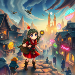 ChronoQuest: Whose Adventure is it Anyway? - Text-based game