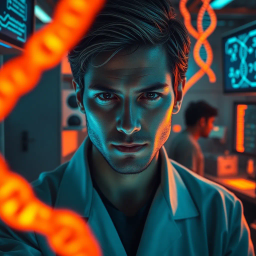 Genomic Chronicles: Sidewinder Saga - Text-based game