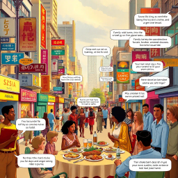 Code Switch Chronicles: Whose Hello Is It Anyway? - Text-based game