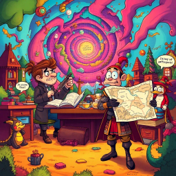 MetaQuest: Whose Adventure is it Anyway? - Text-based game