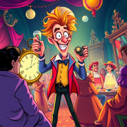 ChronoCaper: Whose Time Is It Anyway? - Text-based game