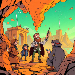 ChronoQuest: Whose Adventure is it Anyway? - Text-based game