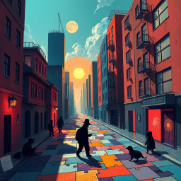 Whose Shadow is it Anyway? - Text-based game