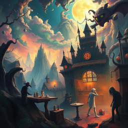 Nightmare Chronicles: Whose Nightmare is it, Anyway? - Text-based game