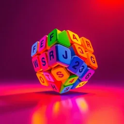 Spinning Math Cube - Text-based game