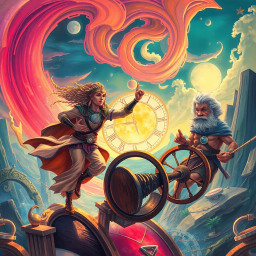 ChronoChaos: Who's Time Is It Anyway? - Text-based game
