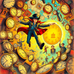 Chronocaper: Whose Time Is It Anyway? - Text-based game