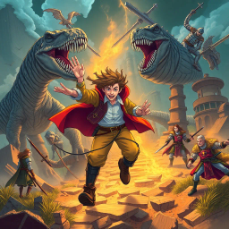 ChronoClash: Whose Time is it Anyway? - Text-based game