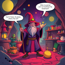 MetaQuest: Whose Adventure is it Anyway? - Text-based game
