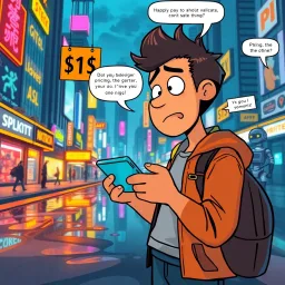 Price Quest: The Bargainer's Dilemma - Text-based game
