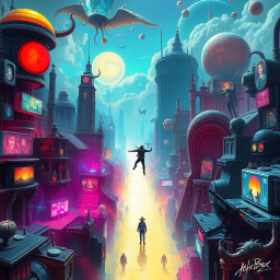 Chaos: A Tale of Whose Worlds Anyway - Text-based game