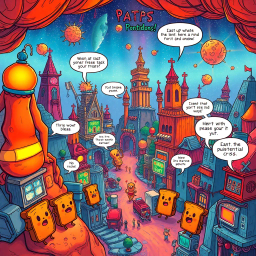 Spectrum Chronicles: Whose Dimension is it Anyway? - Text-based game