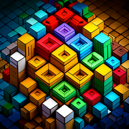 Cube Glyphs - Text-based game