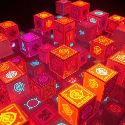 Cube Glyphs - Text-based game